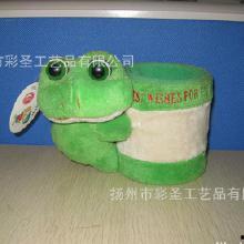 青蛙玩偶打架吃瓜